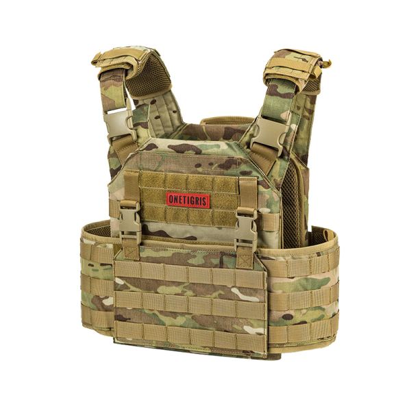 OneTigris Tactical Placard for Chest Rigs and Plate Carriers (Model: Model  03 / Black), Tactical Gear/Apparel, Body Armor & Vests Accessories -   Airsoft Superstore
