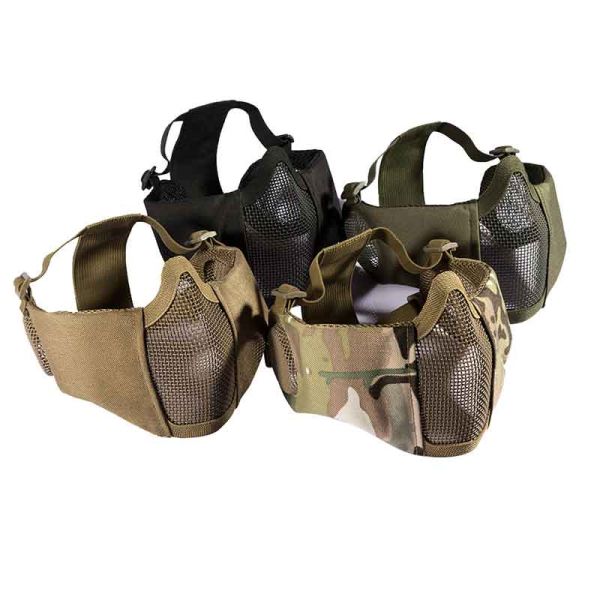 OneTigris 6 Foldable Half Face Mesh Mask Military Style Comfortable  Adjustable