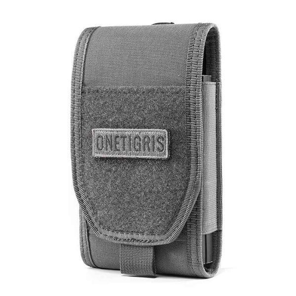 OneTigris Velcro Fastening MOLLE Tactical Protective Carrying Cell Phone Case  Pouch for iPhone 6s/7/7 Plus/8/8 Plus/X