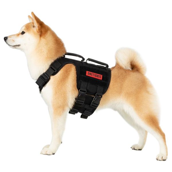  OneTigris Tactical Dog Harness,Puppy Harness with