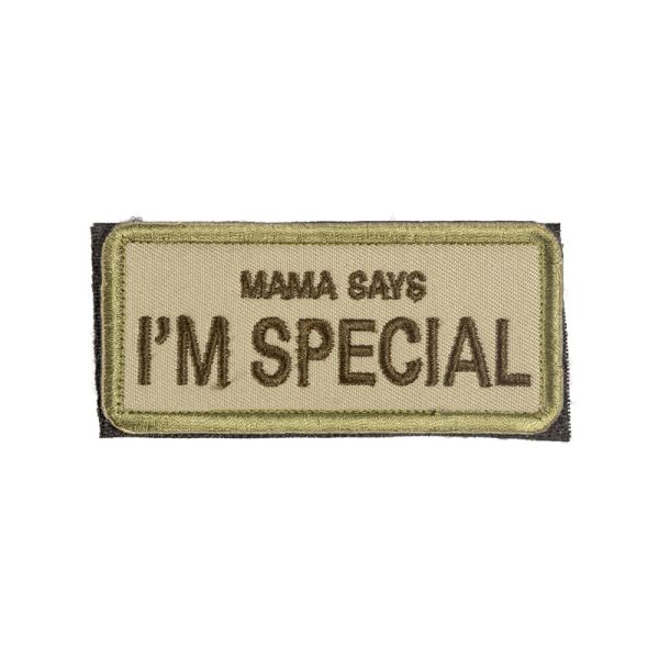 Funny Morale Patches - Mama Says I Am Special Dog Patch - Meme