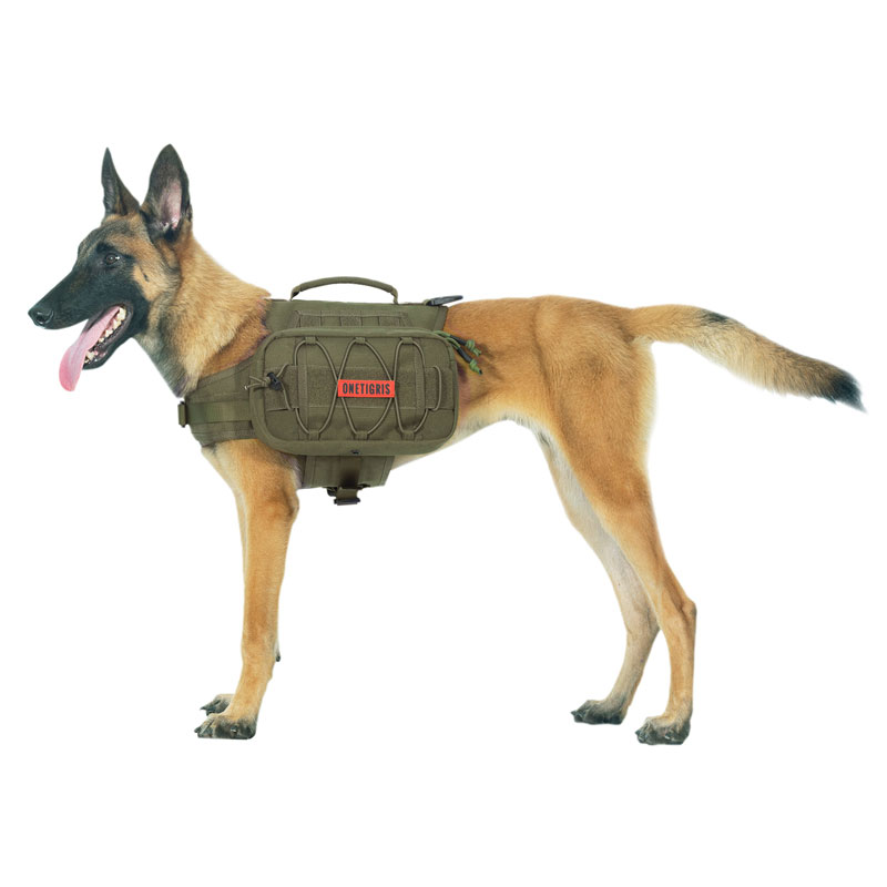 OneTigris Tactical Dog Collar for Large Dogs Military Heavy Duty
