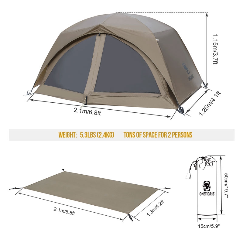 SCAENA Backpacking Tent